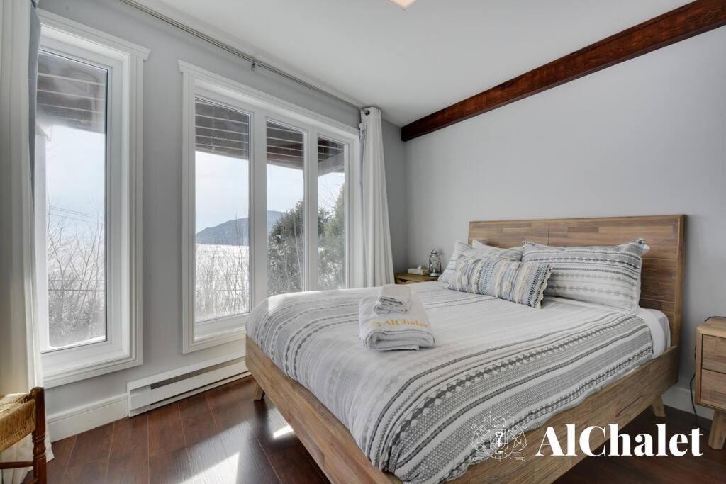 Aelpha-M - Magnifique Vue Sur Le Fleuve Villa Baie-Saint-Paul Exterior foto