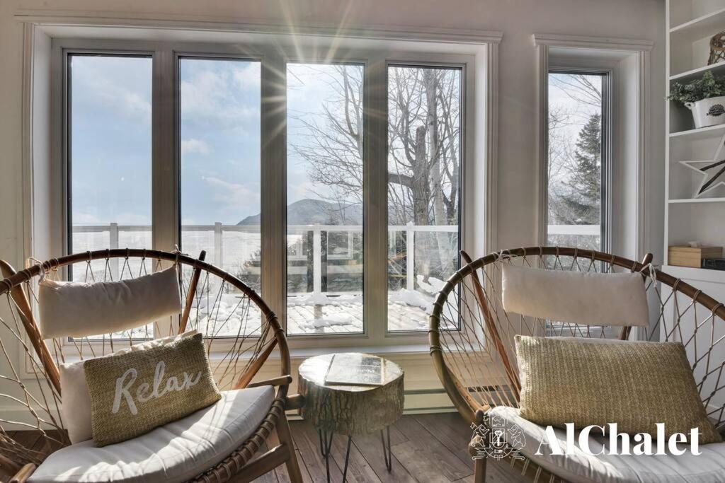 Aelpha-M - Magnifique Vue Sur Le Fleuve Villa Baie-Saint-Paul Exterior foto