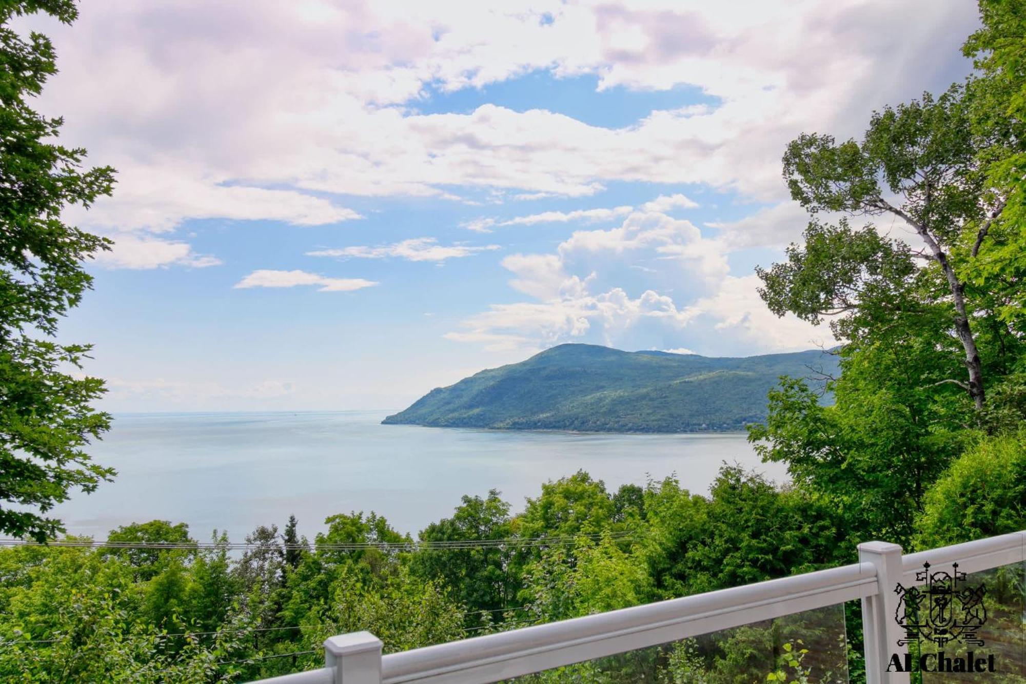 Aelpha-M - Magnifique Vue Sur Le Fleuve Villa Baie-Saint-Paul Exterior foto